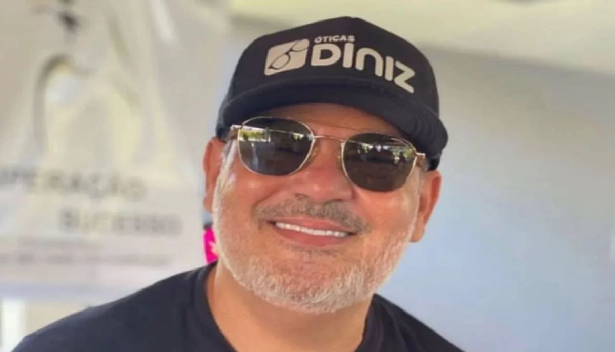 Dono das Óticas Diniz, Aldenir Diniz, morre vítima de infarto em Maceió
