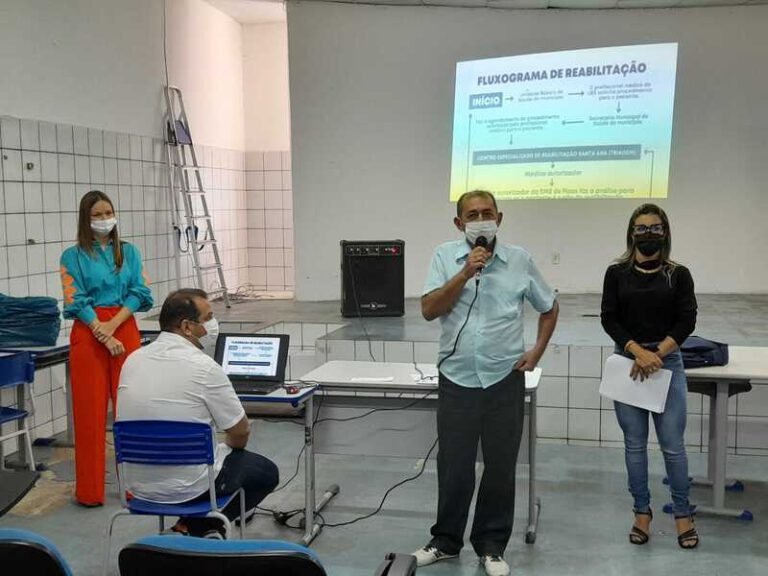 Saúde de Picos discute sobre fluxograma relacionado a oferta de serviços de reabilitação da Clínica Santa Ana