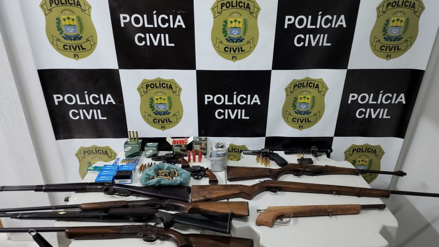 Policial militar é preso em operação contra tráfico de armas no Piauí