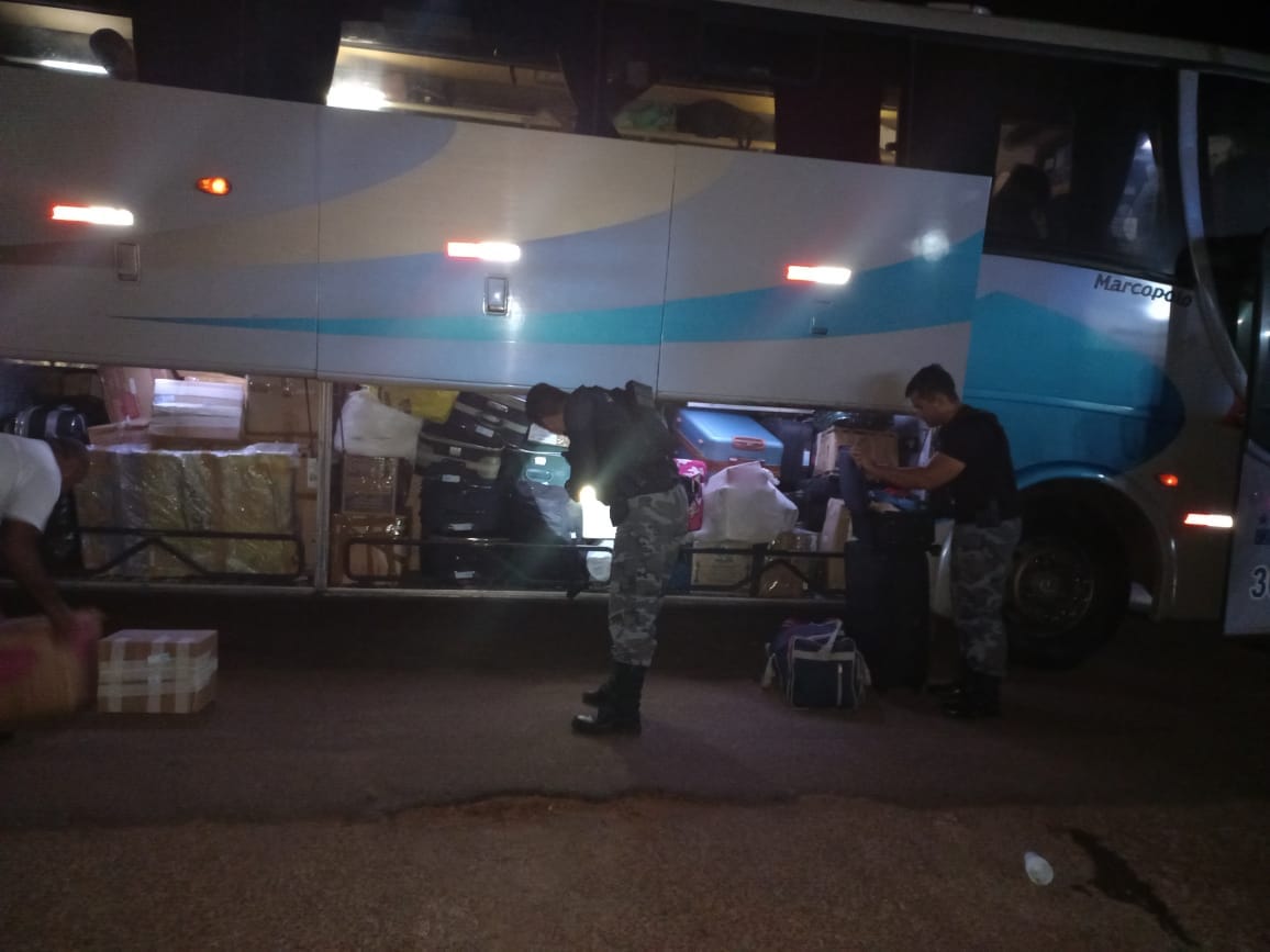 PM prende homem que transportava entorpecentes em ônibus com destino a Picos