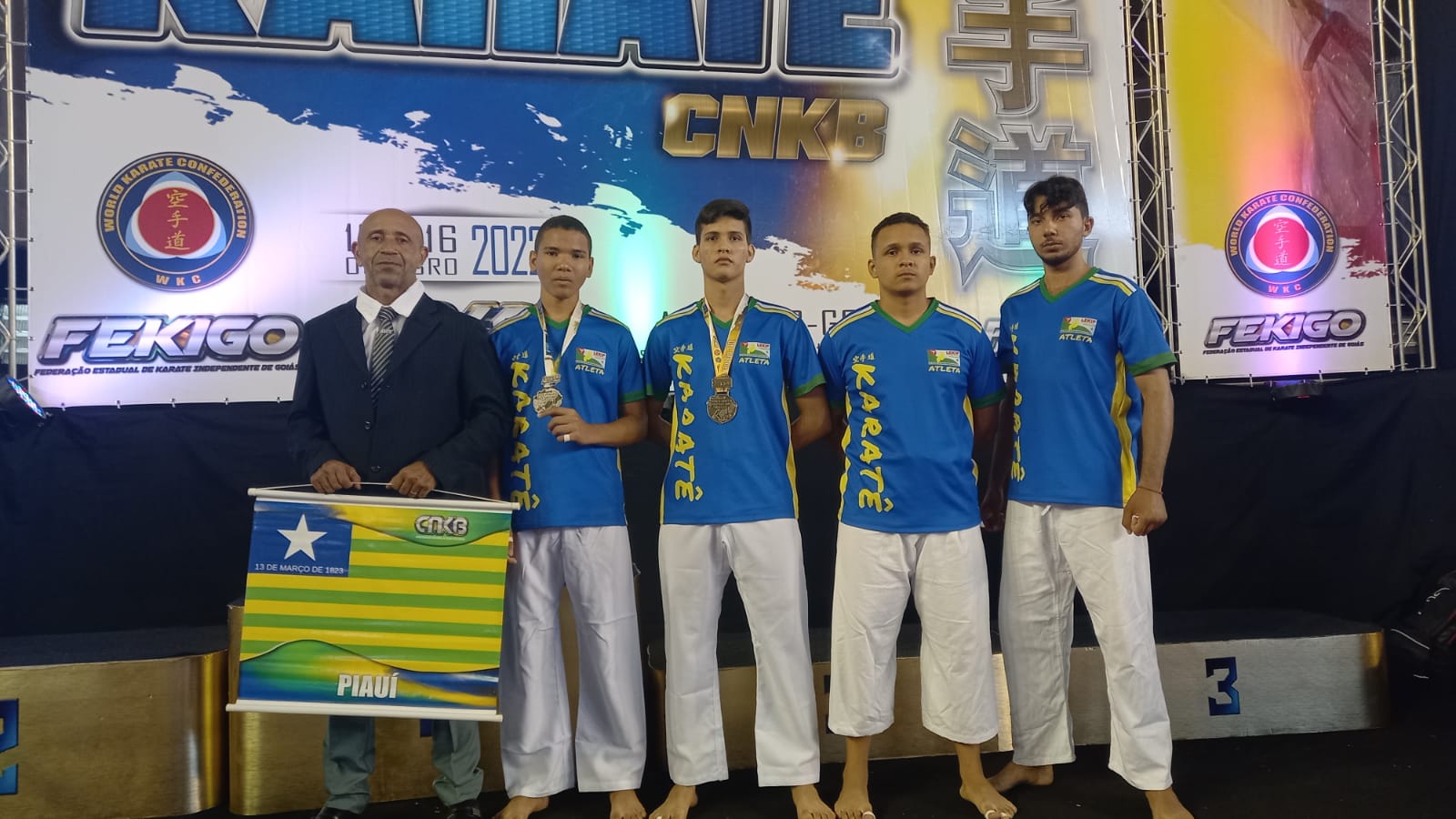Atletas picoenses são destaque no Campeonato Brasileiro de Karatê