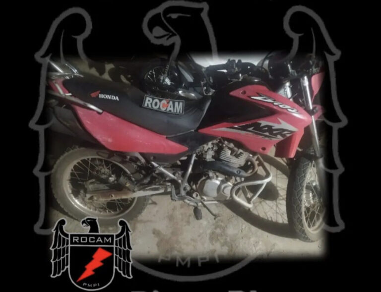 Polícia Militar de Picos recupera motocicleta com restrição de roubo e furto