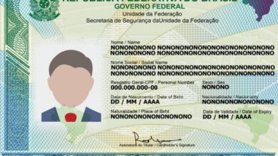 Nova Carteira de Identidade Nacional - Fonte: Divulgação