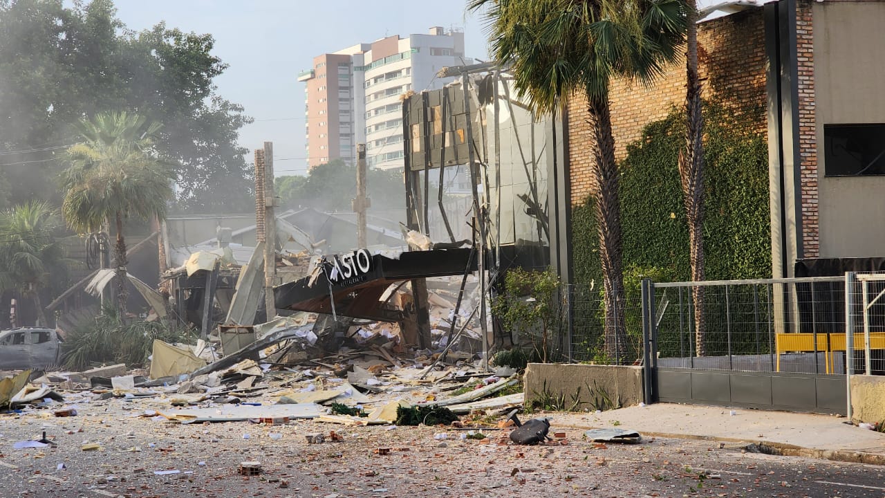 Restaurante explode na zona leste de Teresina