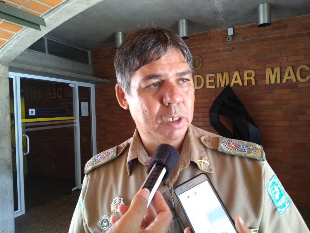 Ex-comandante da Polícia Militar do Piauí, coronel Lindomar Castilho Foto: Paulo Pincel