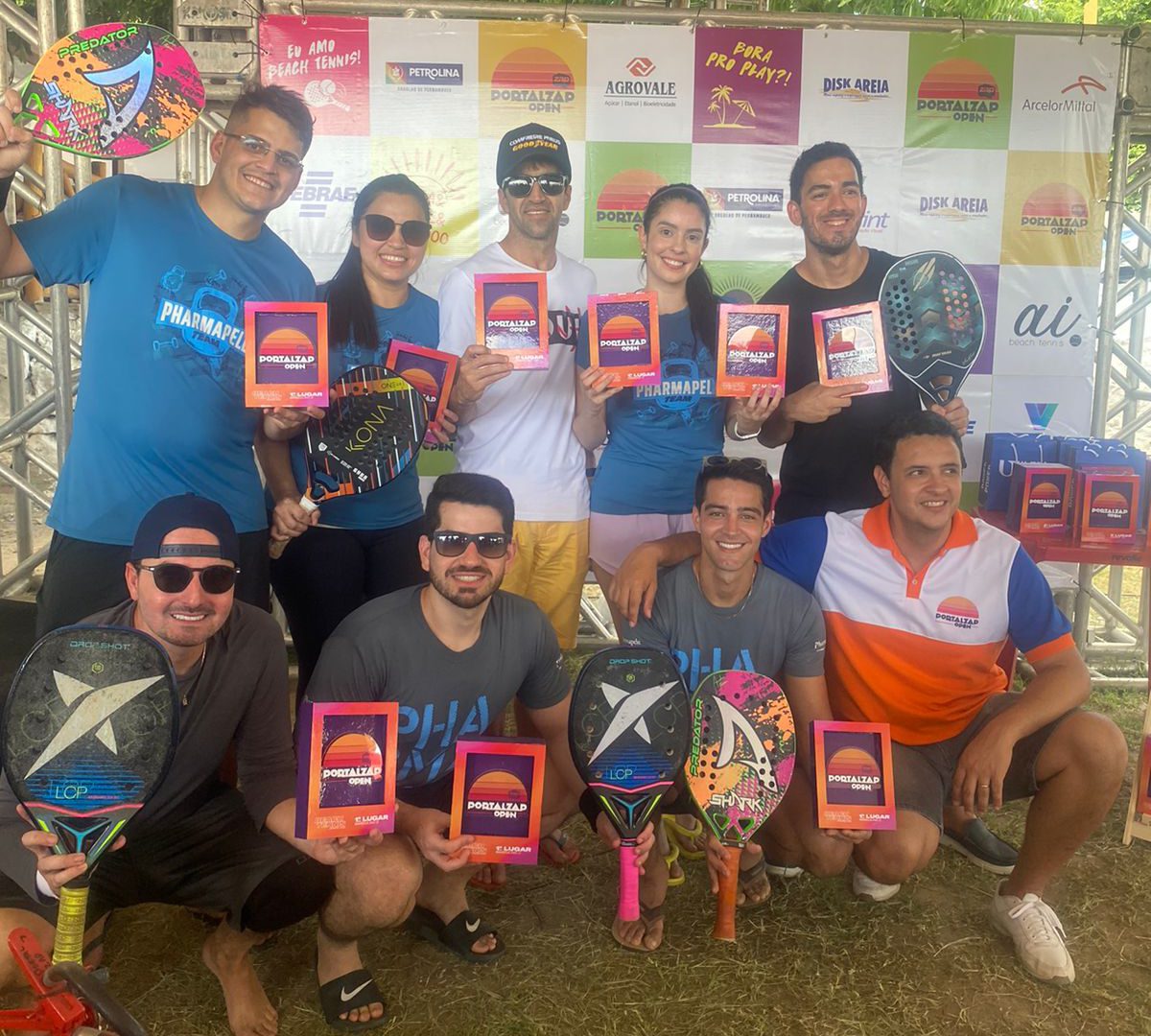 Atletas de Picos surpreendem e levam cinco pódios do Portal Zap Open de Beach Tênnis em Petrolina