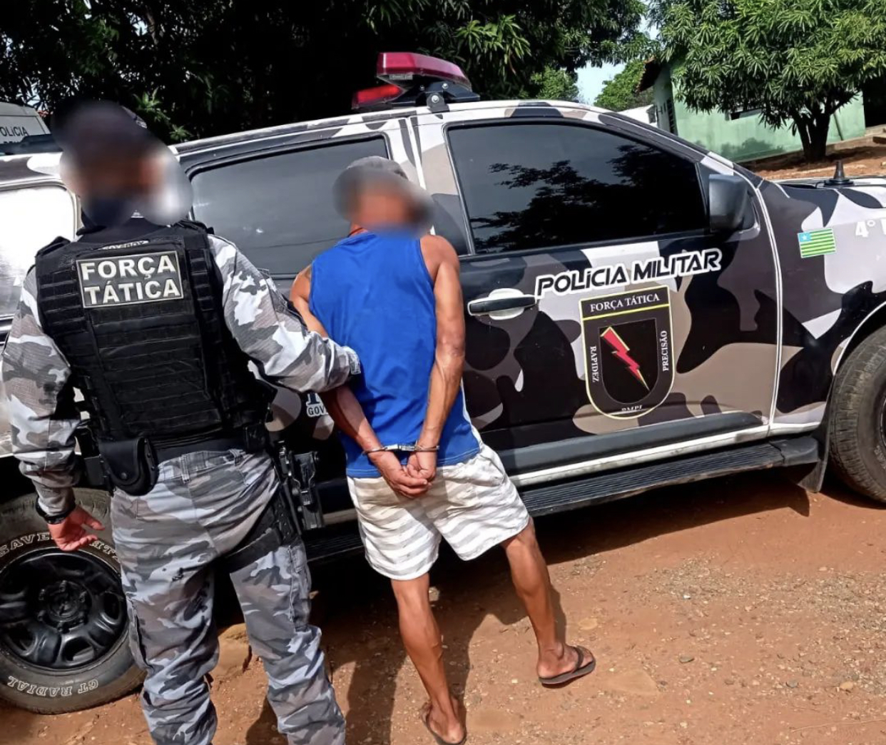 Polícia Militar de Picos prende homem que estava foragido da penitenciária
