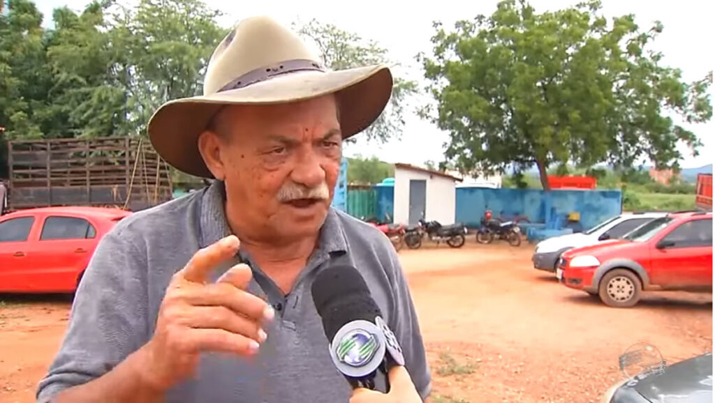 Bigode Branco, Secretário de Obras de Picos- Foto: Vídeo Cidade Verde