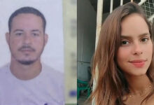 Casal morto em confronto com a PM - Foto: Montagem