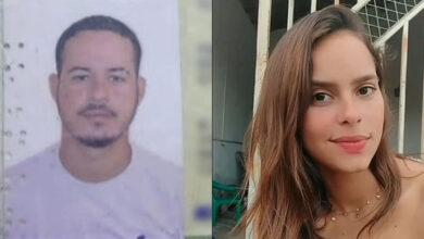 Casal morto em confronto com a PM - Foto: Montagem