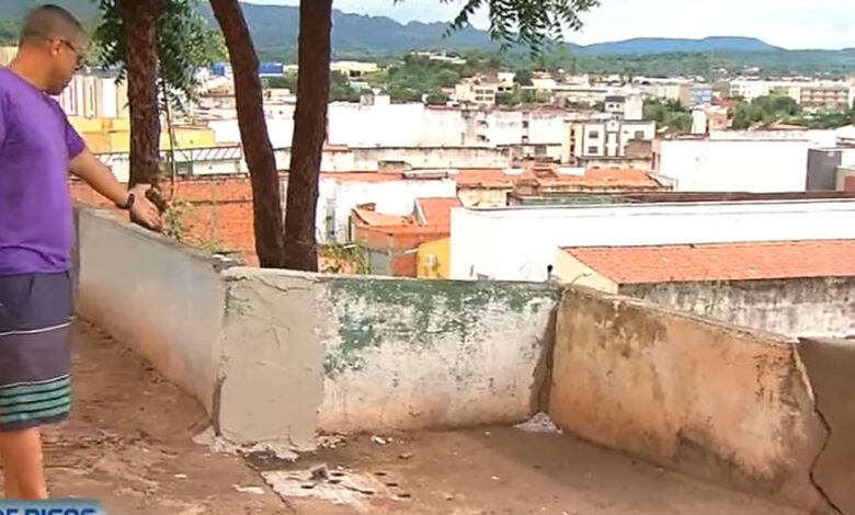 Paredão do Morro da Mariana em Picos - Foto: Vídeo Cidade Verde