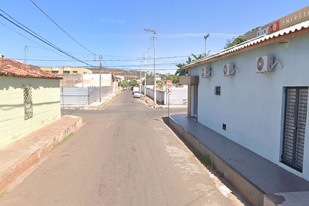Rua Osvaldo Cruz, no centro de Picos