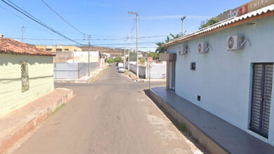 Rua Osvaldo Cruz, no centro de Picos