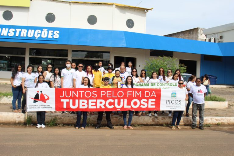 Secretaria de Saúde de Picos realiza blitz educativa alusiva ao Dia Mundial de Controle da Tuberculose