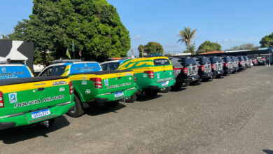 Governador entrega 42 viaturas para a Segurança Foto: Polícia Militar