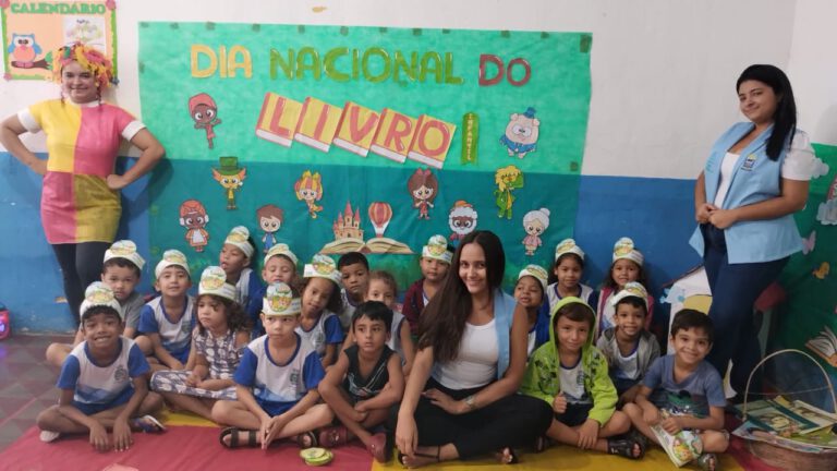 No Dia do Livro Infantil, Educação de Picos realiza atividades lúdicas em escolas