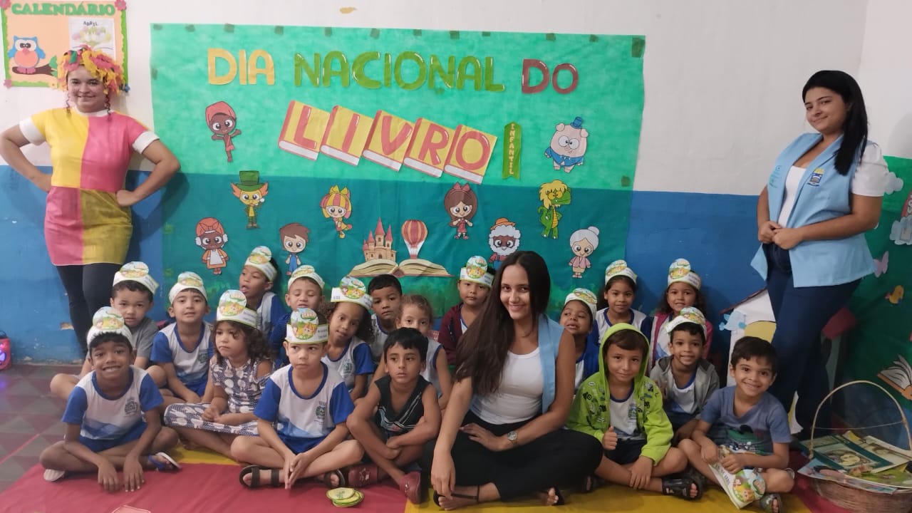 No Dia do Livro Infantil, Educação de Picos realiza atividades lúdicas em escolas