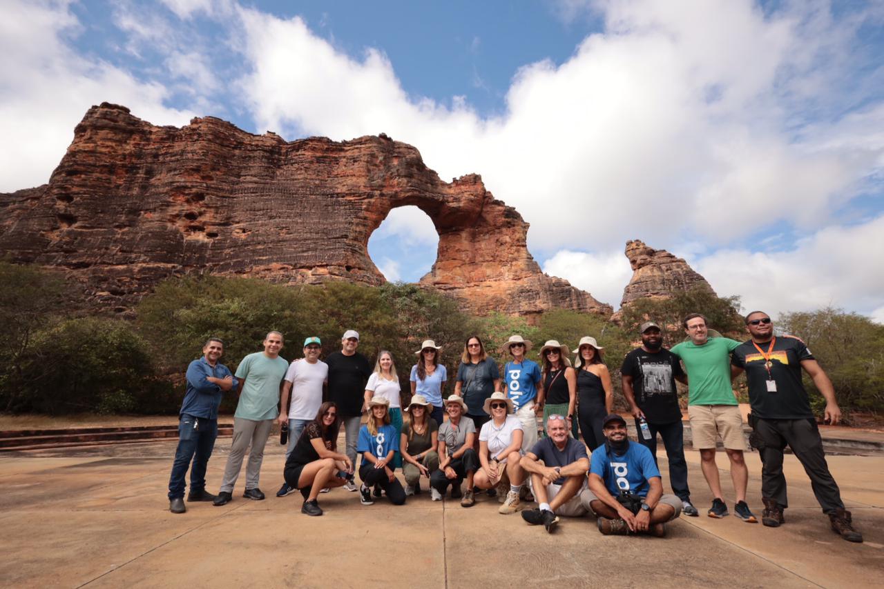 Secretário do Turismo, Pablo Santos, visita a Serra da Capivara com empresários