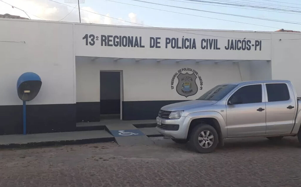 Delegacia Regional de Jaicós, Sul do Piauí. — Foto: Divulgação/Polícia Civil