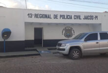 Delegacia Regional de Jaicós, Sul do Piauí. — Foto: Divulgação/Polícia Civil