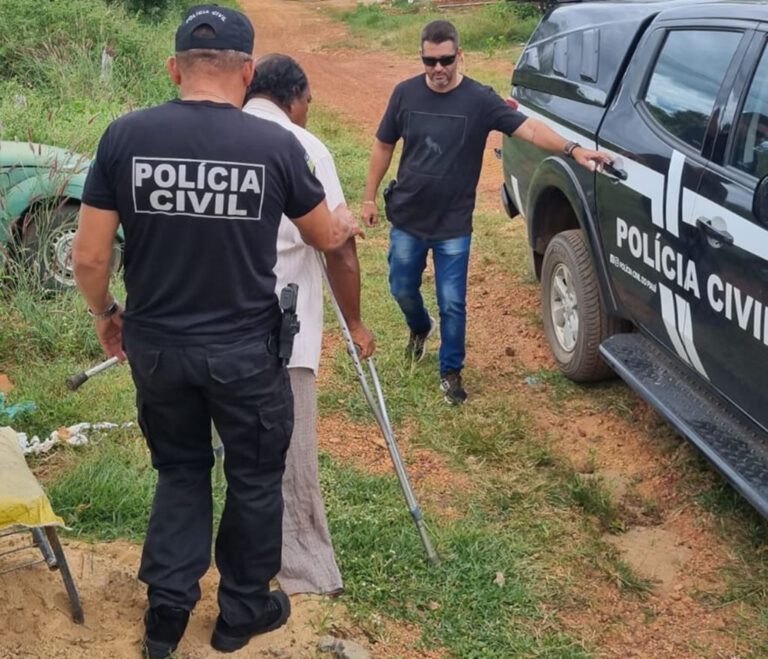Em Valença do Piauí, idoso de 70 anos é preso acusado de estupro de vulnerável contra a própria sobrinha