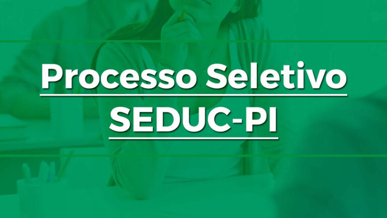 Seduc convoca 300 professores para cadastro de reserva no Piauí