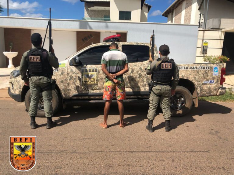 BEPI prende em Picos suspeito de assassinar homem na zona rural de Monsenhor Hipólito