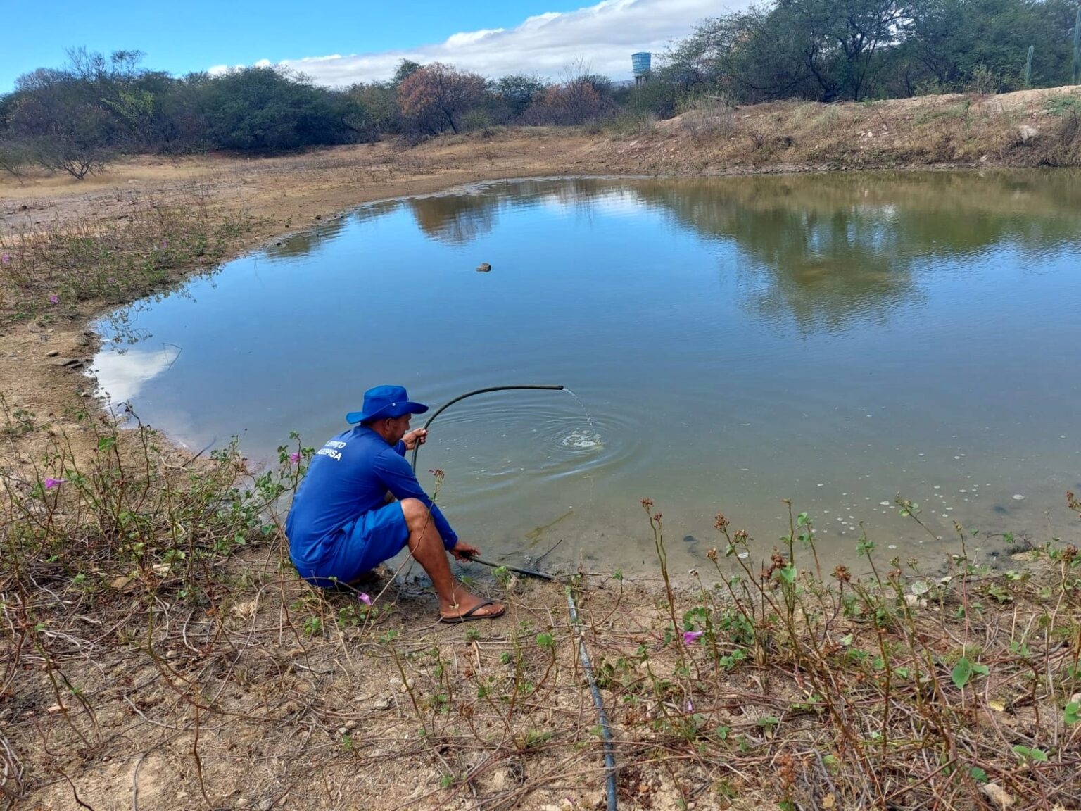 Agespisa dá continuidade à operação de retirada de ligações clandestinas na região de Picos
