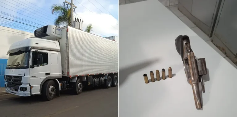 Marcolândia: Polícia recupera carreta roubada com carga de R$ 500 mil em carne bovina