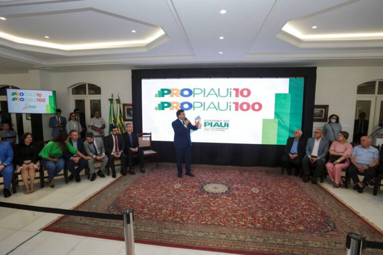 Governador lança novo PRO Piauí com R$ 110 bilhões em investimentos