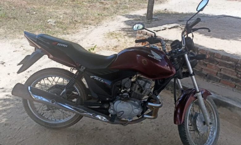 Moto furtada em Monsenhor Hipólito-PI