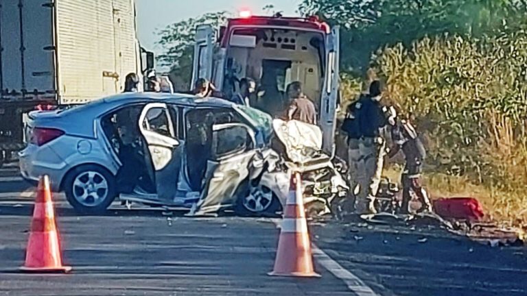 Vice-prefeito de município paraibano é a terceira vítima fatal de acidente na BR-316, em Valença do Piauí