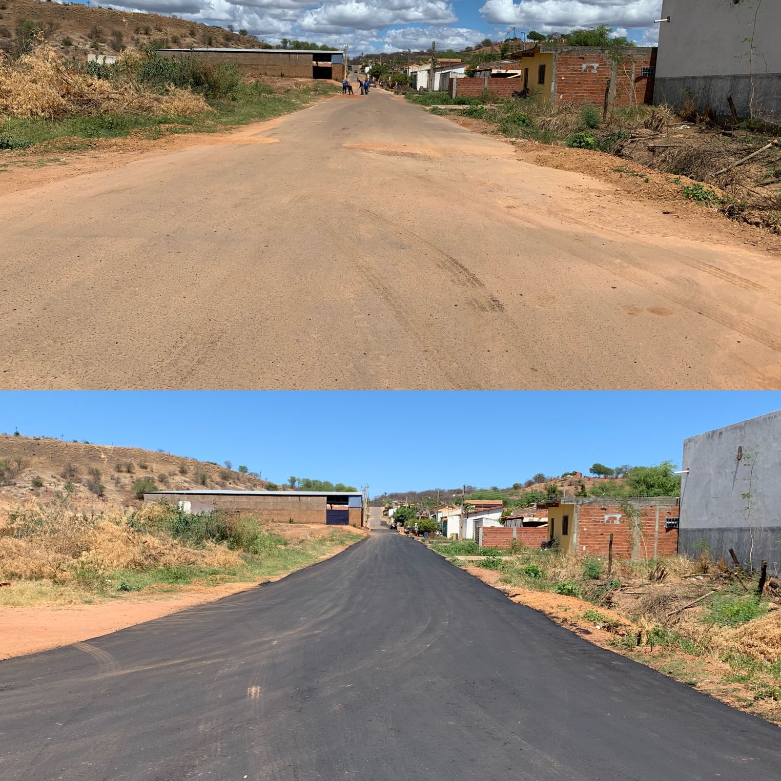 Prefeitura de Picos realiza operação asfáltica no bairro Conduru