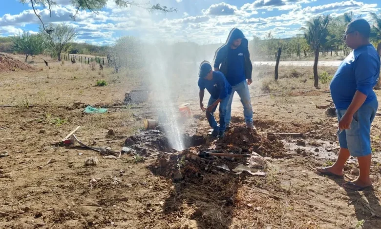 Agespisa encontra furto de água em Poços do marruá - Foto: Divulgação