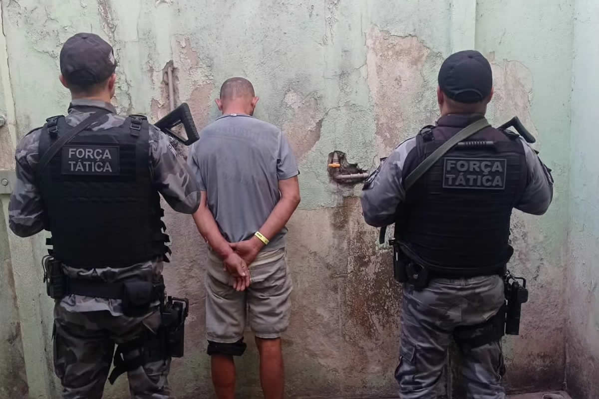 Força Tática do 4º BPM captura suspeito de furto de veículo em Picos