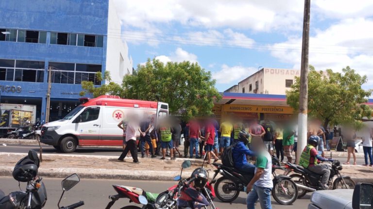 Mulher sofre lesões graves após ser atropelada no bairro Bomba em Picos