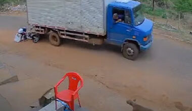 O incidente foi registrado por volta das 14h32min no bairro Aroeiras do Matadouro em Picos - Foto: Vídeo Divulgação