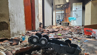 Fogo destrui residência no baixxo Pedrinhas em Picos - Foto: Valéria Noronha - Cidade Verde