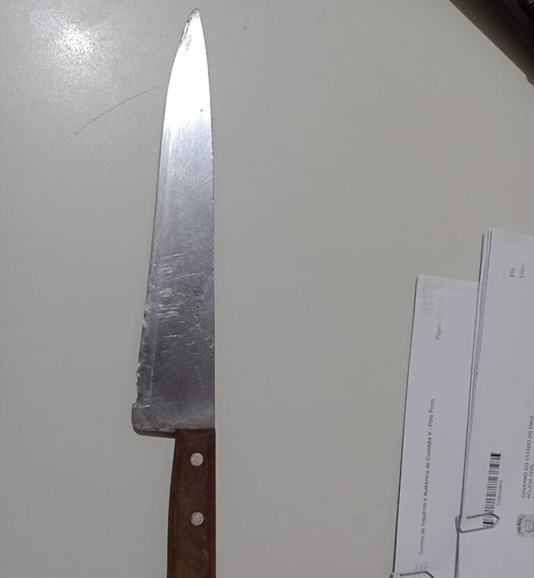 Caso de violência doméstica choca São José do Piauí: irmão agride irmã com faca