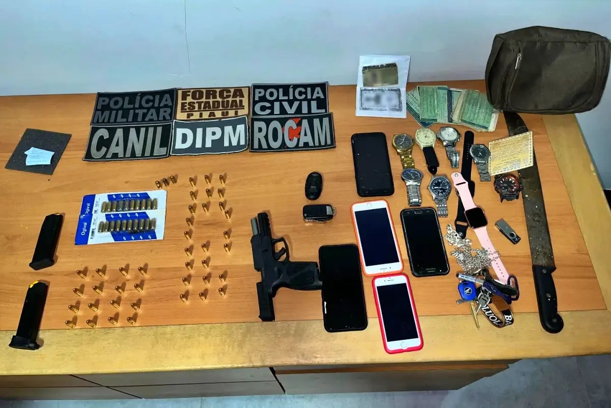 Operação Policial resulta em apreensões em Picos e Sussuapara