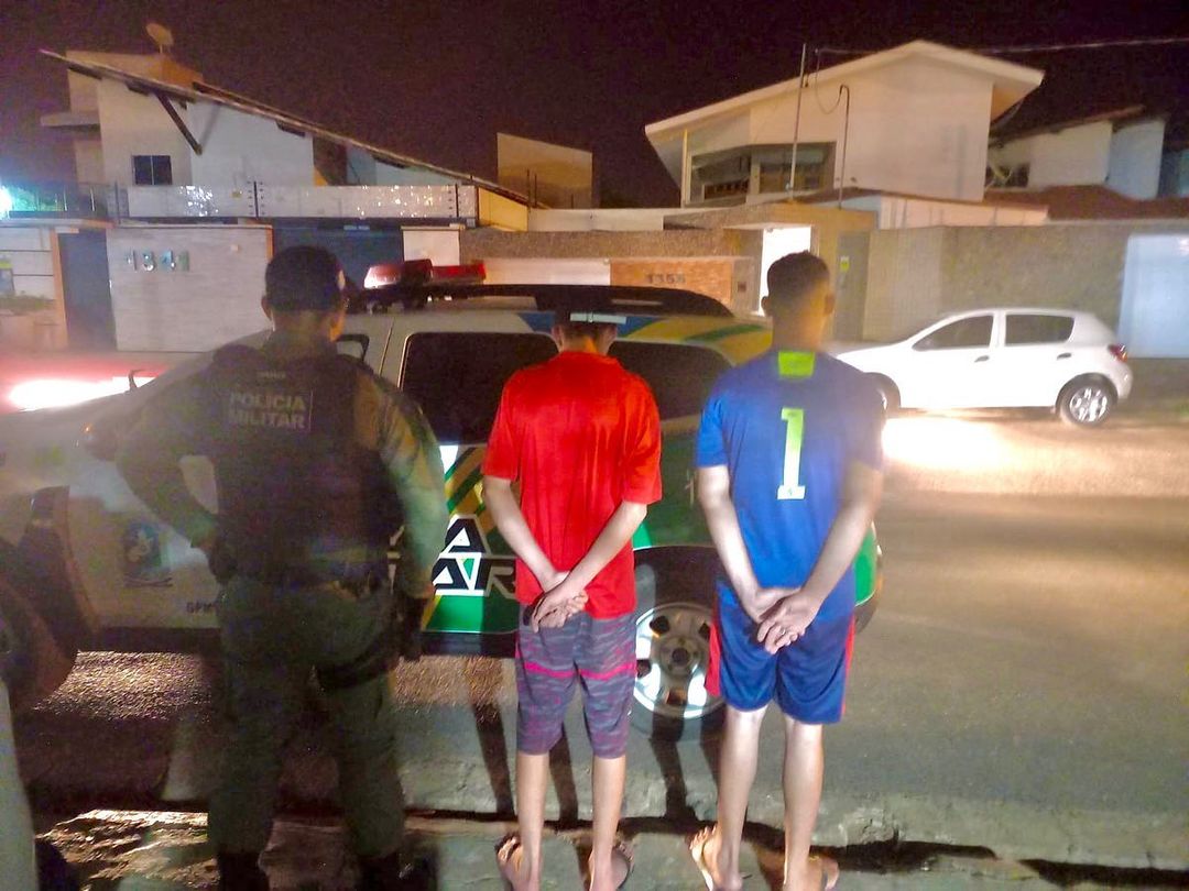 Desfecho de furto qualificado em Sussuapara: Polícia Militar efetua prisões