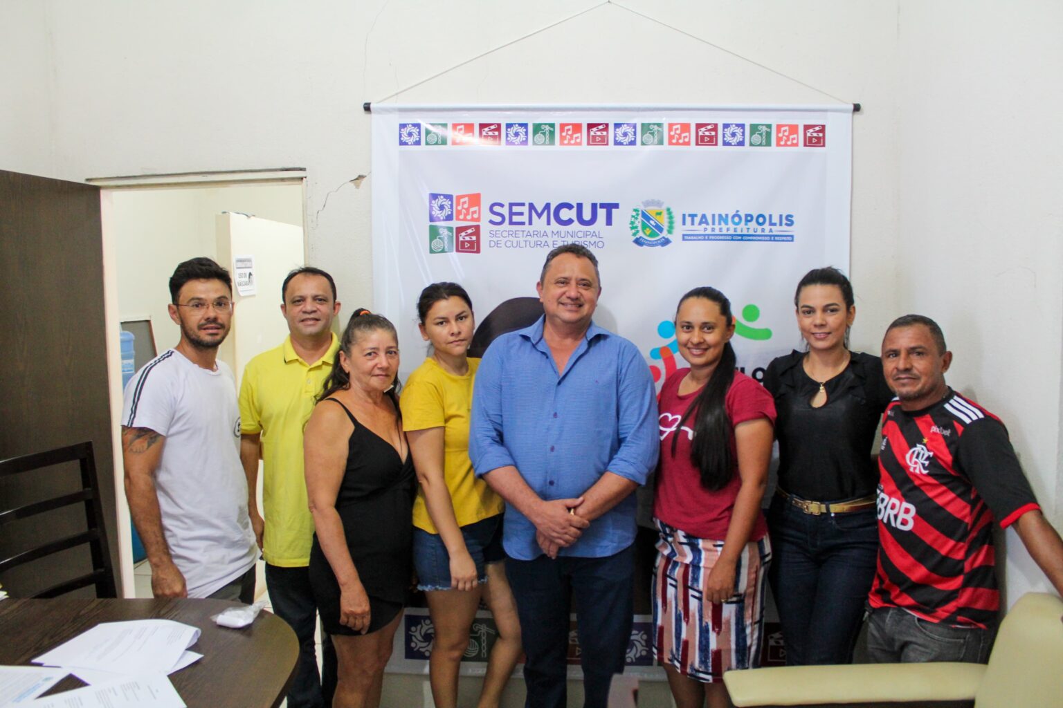 Cultura de Itainópolis recebe agentes culturais para cumprir mais uma etapa da Lei Paulo Gustavo