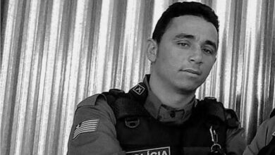 Rafael Ibiapino de Sá, 32 anos, da Polícia Militar do Piauí, foi encontrado morto no Pernambuco — Foto: Reprodução