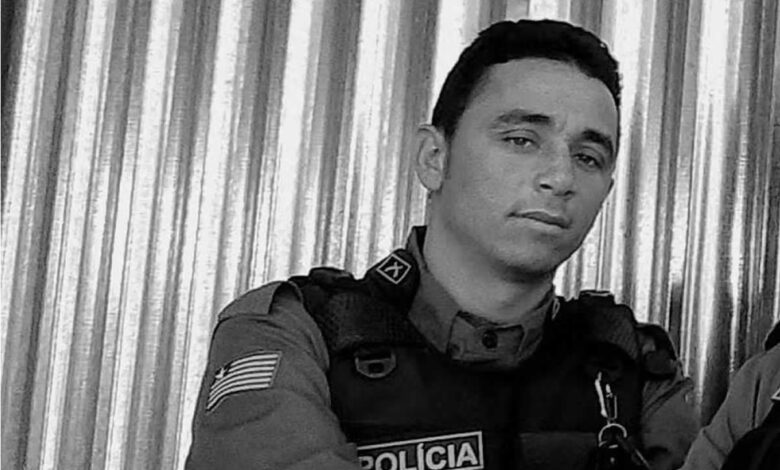 Rafael Ibiapino de Sá, 32 anos, da Polícia Militar do Piauí, foi encontrado morto no Pernambuco — Foto: Reprodução