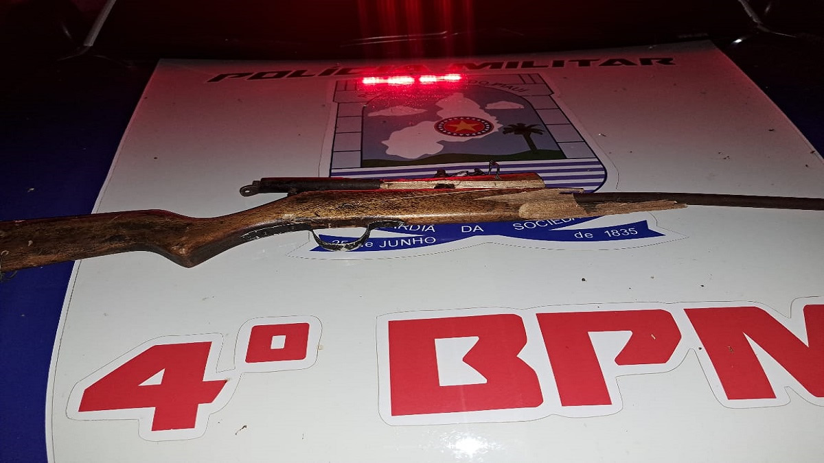 Jovem é preso em São João da Canabrava após matar gatos com espingarda e fazer ameaças