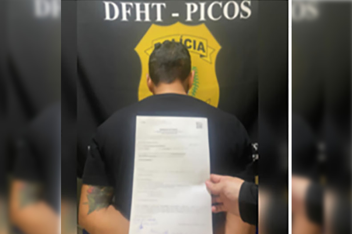 Polícia Civil de Picos efetua prisão de condenado por roubo em São Paulo