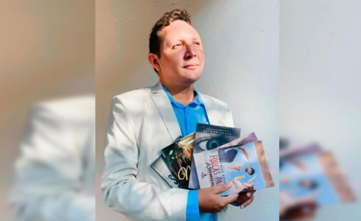 Picoense Patrick Sousa concorre ao Prêmio Ecos da Literatura 2024 em três categorias