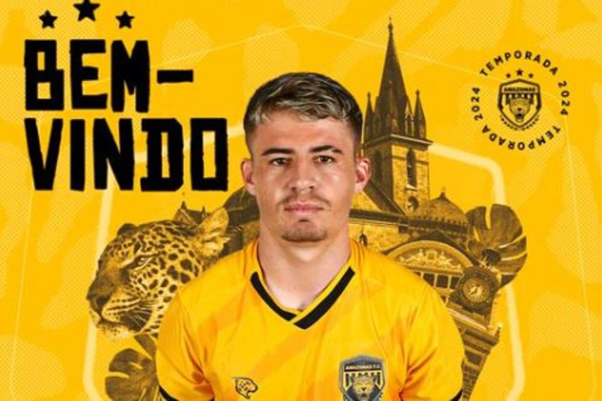 Amazonas FC anuncia atleta de Simões para a temporada de 2024