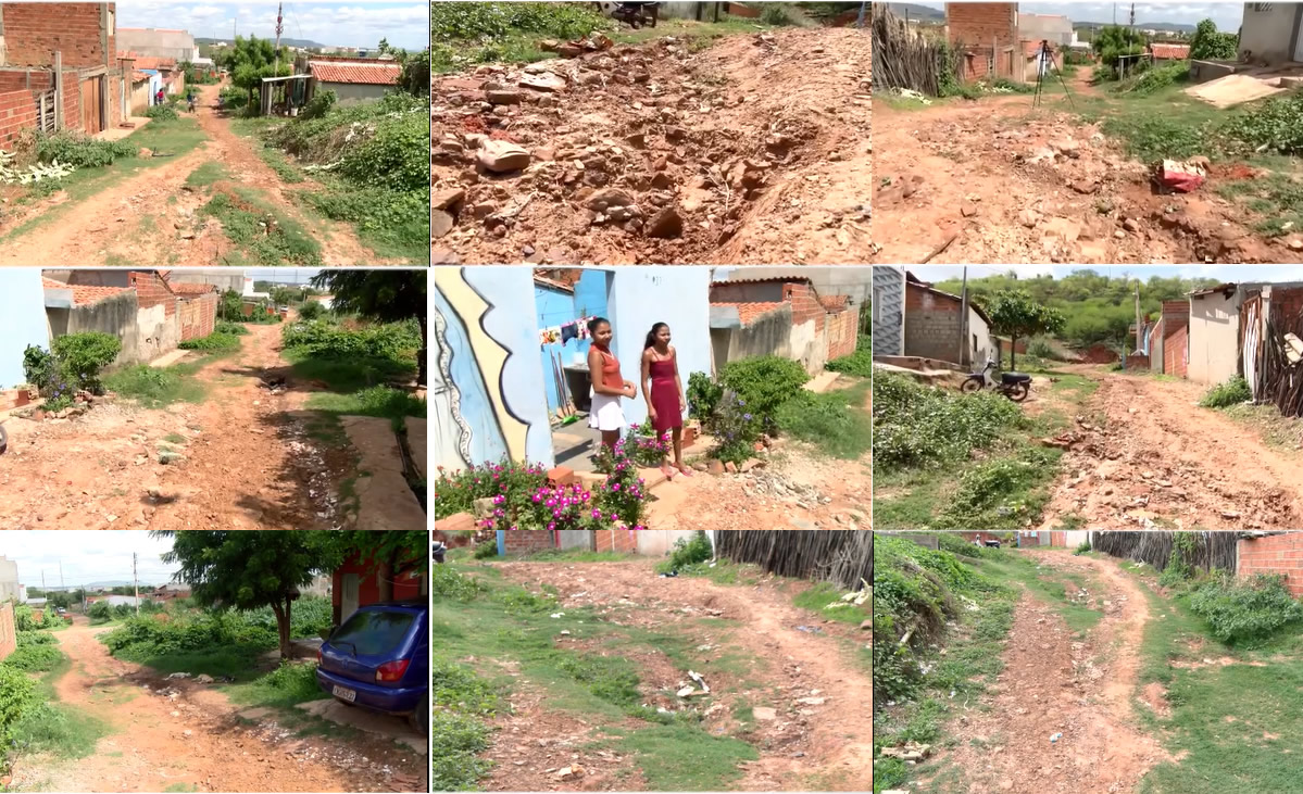 Moradores do bairro Parque de Exposições em Picos clamam por melhorias após décadas de abandono