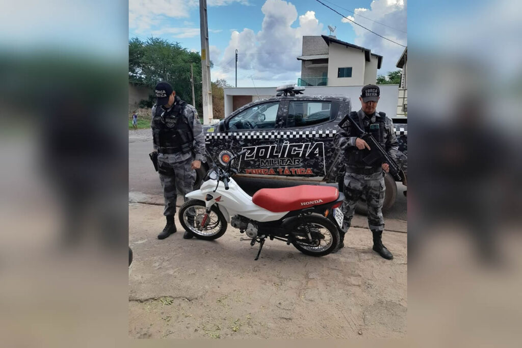 Moto POP 110 furtada no Bairro Parque de Exposição